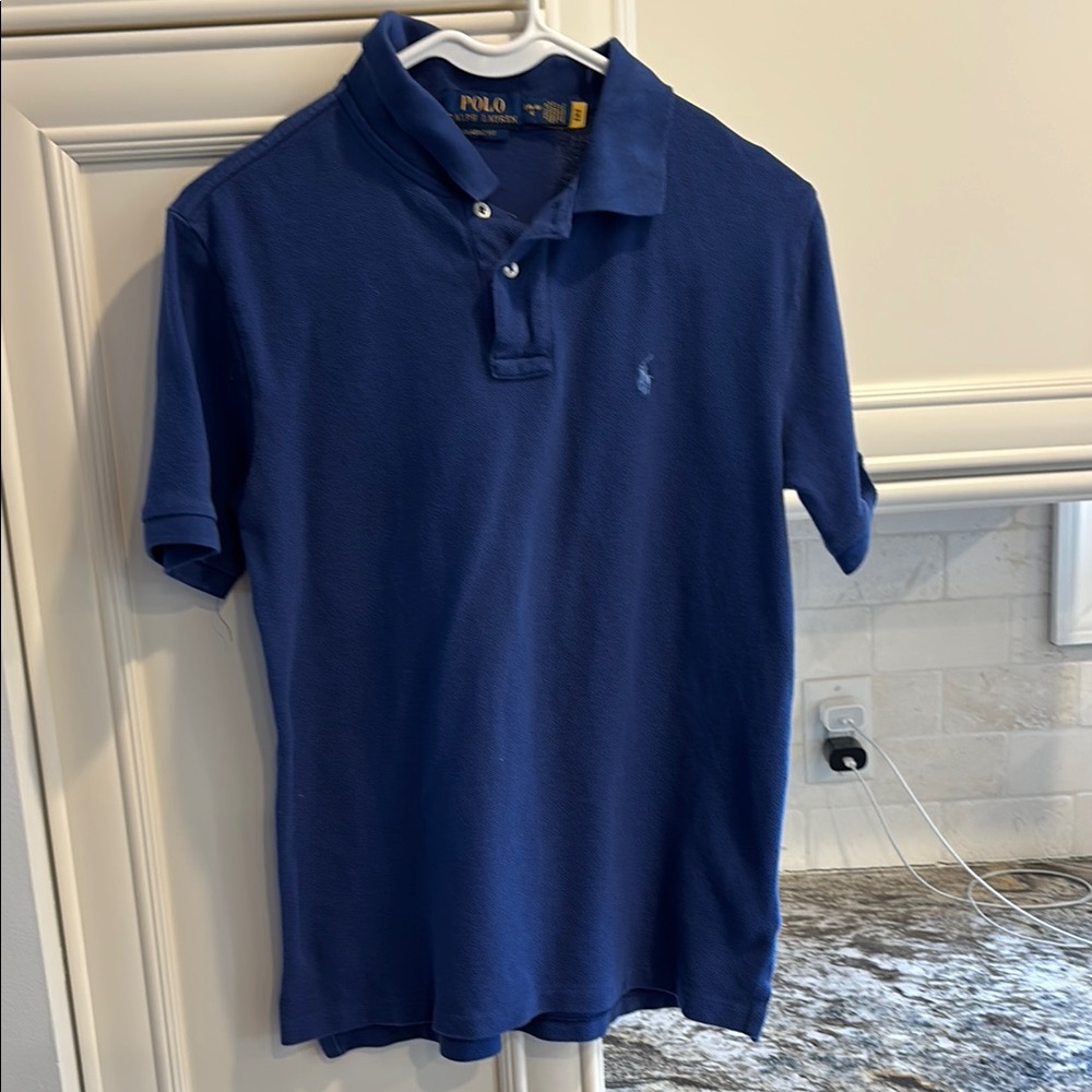 Polo by Ralph Lauren Blue Classic Polo Shirt Youth L